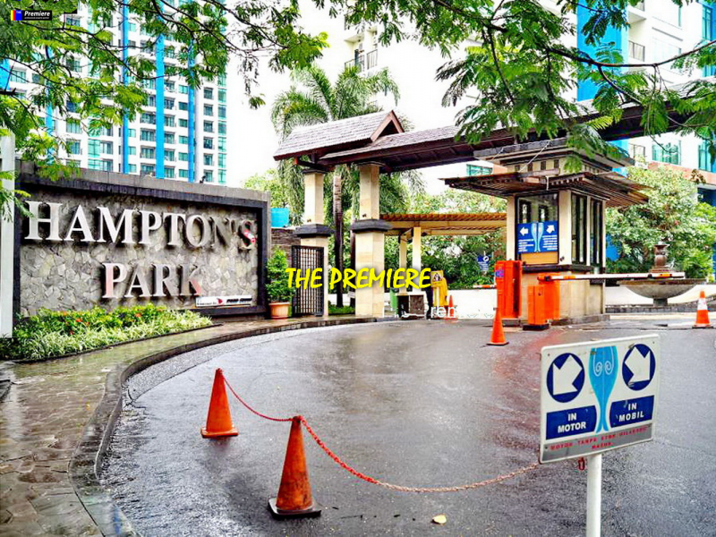 Apartemen Hampton Park, Cilandak, Jakarta Selatan, 2BR Furnished di Kolam Renang